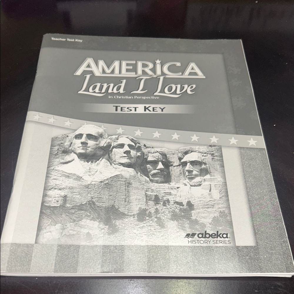 Abeka 8th Grade History Teacher Test Key